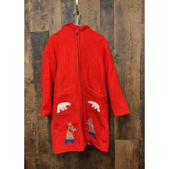 Vintage Inuvik Parka Enterprise Jacket Red - Picture 2 of 11